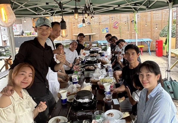 みんなでバーベキュー大会！