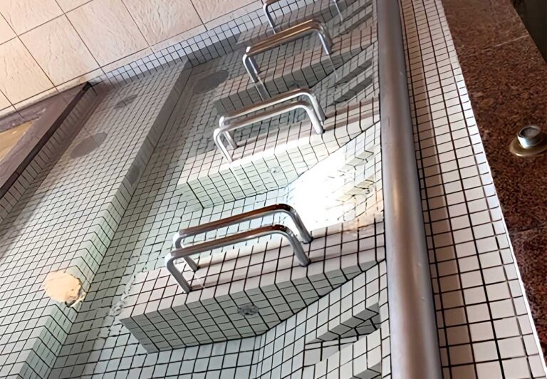 銭湯左官／ブロック／タイル改修工事